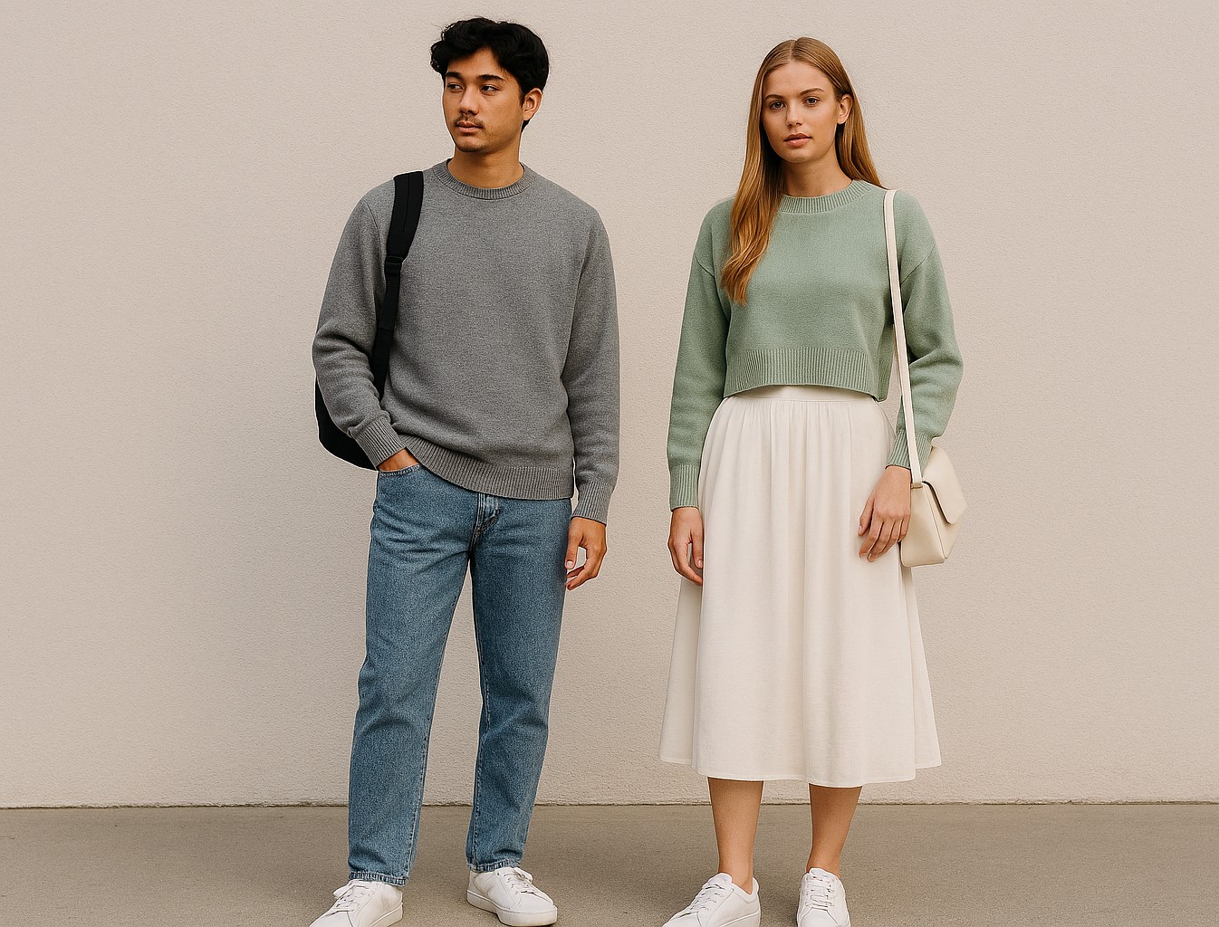 Inspirasi OOTD Sweater Kekinian Simpel Tapi Bikin Keren!